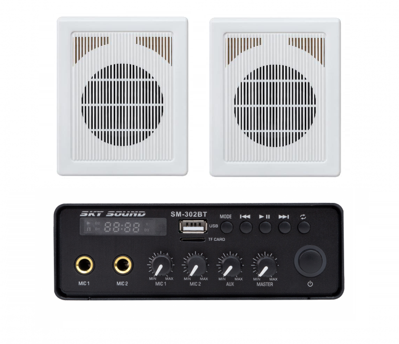 Фото Акустический комплект SKY SOUND SMN-1026 WHITE L