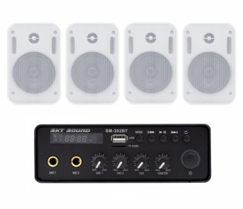 Акустический комплект SKY SOUND SMP-1424 WHITE