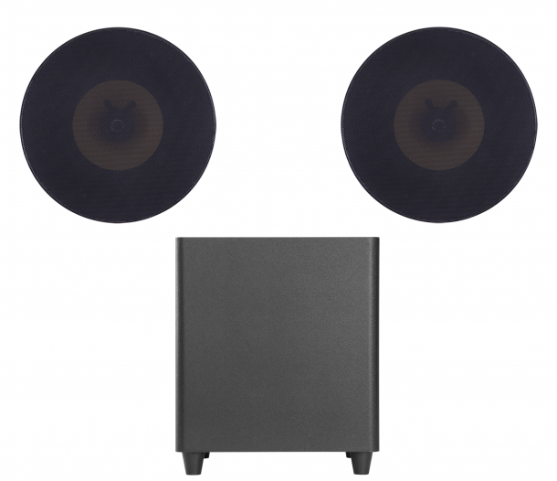Фото Акустический комплект SKY SOUND SUBT-10B/FLC-6 (2*50Вт) BLACK (ONLY BT) L