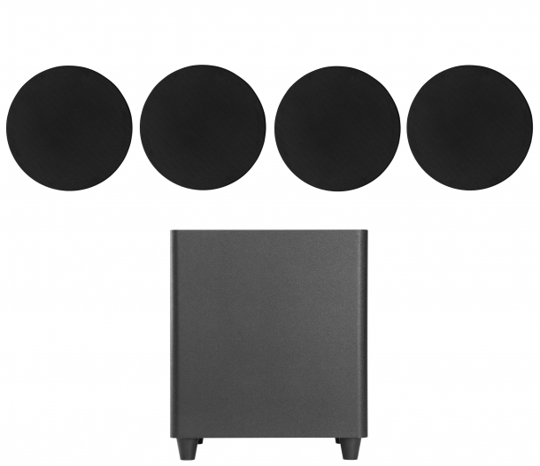 Фото Акустический комплект SKY SOUND SUBT-10B/FLC-6,5 (2*50Вт) BLACK (ONLY BT) L