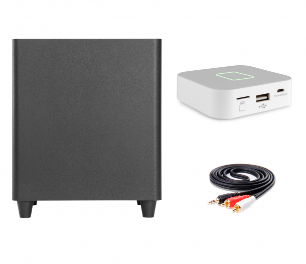 Фото Акустический комплект SKY SOUND WIRELESS SUB 10 Black L