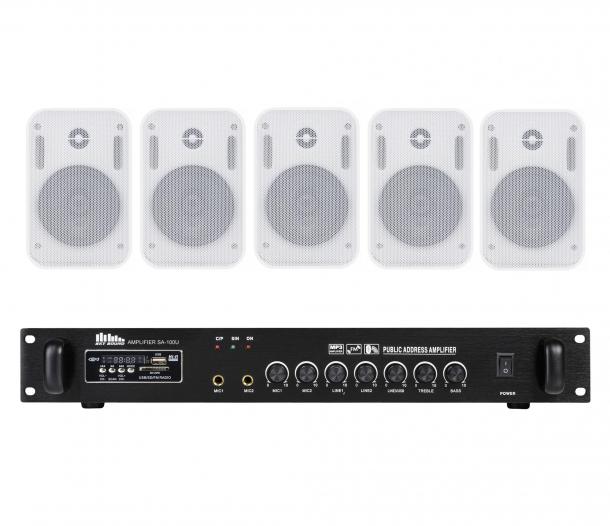 Фото Акустический комплект SKY SOUND WS-2405 WHITE L