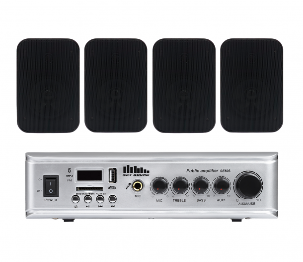 Фото Акустический комплект SKY SOUND WSE-1404 BLACK L