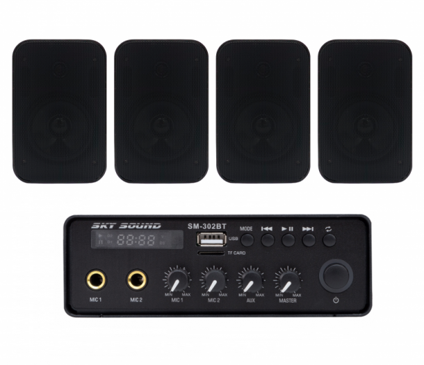 Фото Акустический комплект SKY SOUND SMP-1424 BLACK L