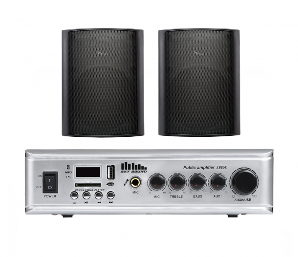 Фото Акустичний комплект SKY SOUND WSE-3002 BLACK L