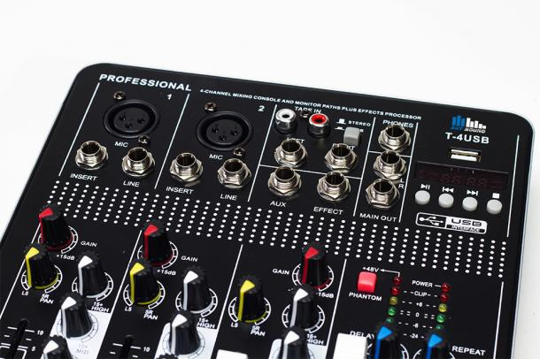 Фото Микшерный пульт SKY SOUND T-4USB L