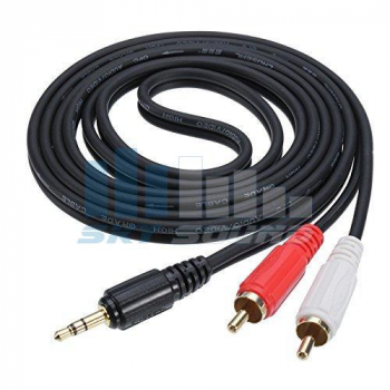 Межблочный кабель SKY SOUND RC-001 (3.5мм Jack - 2 RCA\1.5m)