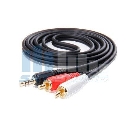 Фото Межблочный кабель SKY SOUND RC-001 (3.5мм Jack - 2 RCA\5m) L