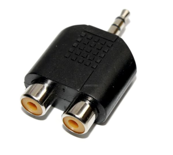 Фото Переходник SKY SOUND RCS-002 (3.5мм Jack F - 2RCA M) L