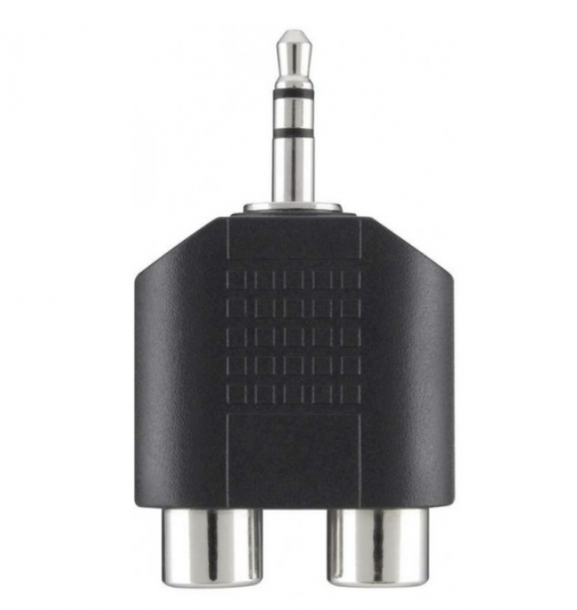 Фото Переходник SKY SOUND RCS-002 (3.5мм Jack F - 2RCA M) L