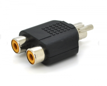 Переходник SKY SOUND RCS-012 (1RCA F - 2RCA M)