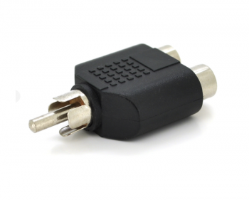 Переходник SKY SOUND RCS-012 (1RCA F - 2RCA M)