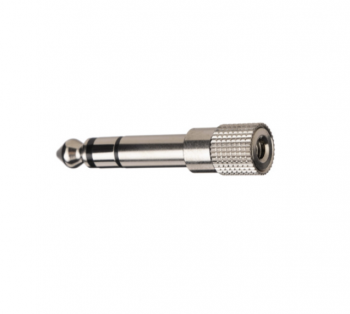 Переходник SKY SOUND SJ-011 (6.3 мм Jack F  - 3.5 мм Jack M) SILVER