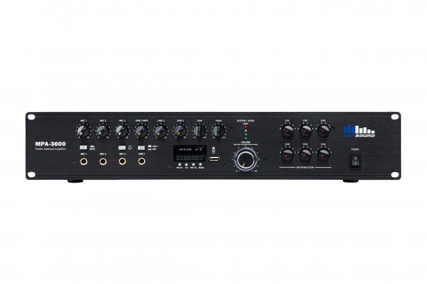 Фото Трансляционный усилитель мощности SKY SOUND MPA-3600 (6-ZONE) L