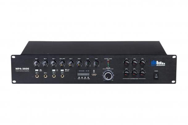 Фото Трансляционный усилитель мощности SKY SOUND MPA-3600 (6-ZONE) L