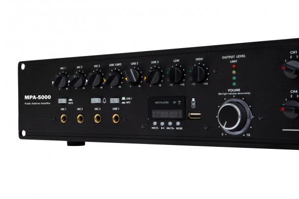 Фото Трансляционный усилитель мощности SKY SOUND MPA-5000 (6-ZONE) L