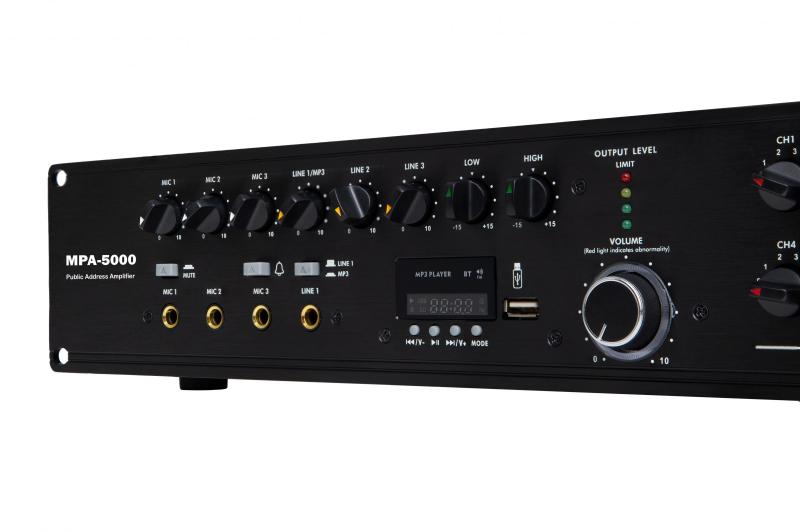 Фото Трансляционный усилитель мощности SKY SOUND MPA-5000 (6-ZONE) L