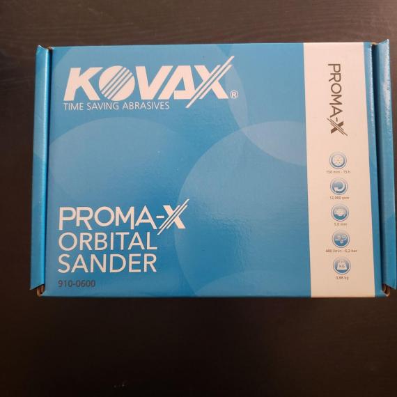 Фото KOVAX  Ø150 мм , 5мм PROMA-X  шлифовальная пневматическая машинка