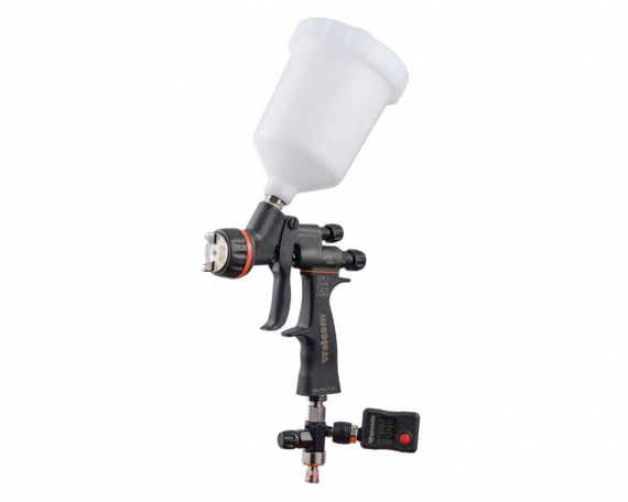 Фото WALCOM GENESI CARBONIO 360 HTE LIGHT BASE 1.2 / 1.3 / 1.4 мм  с  цифровым манометром
