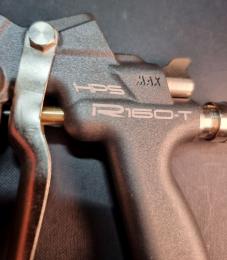ANI R160-T  1,2 HPS мини краскопульт под базу , подбор красок , окраску кожи , аэрографию