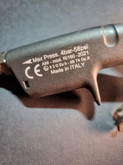 Фото ANI R160-T  1,2 HPS мини краскопульт под базу , подбор красок , окраску кожи , аэрографию