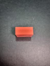 CARSYSTEM  MERCURY BLOCK  HARD  29*35mm прямокутний  софт  червоний
