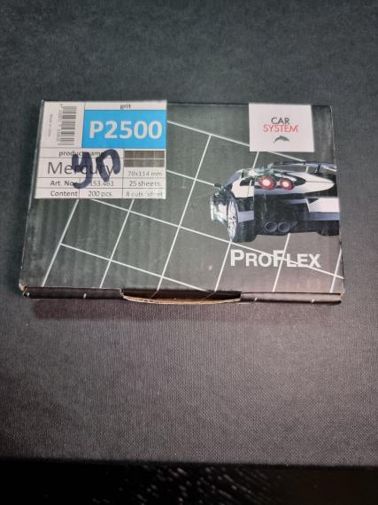 Фото Carsystem ProFlex Mercury P1500 P2000 P2500 P3000 1 лист ( 8 шт 29*35мм)