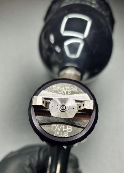 Фото Devilbiss DV1 B+  1.2 mm с бачком