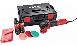 FLEX XFE 7-12 80 SET (набор в кейсе) Эксцентриковая полировальная машинка 75мм