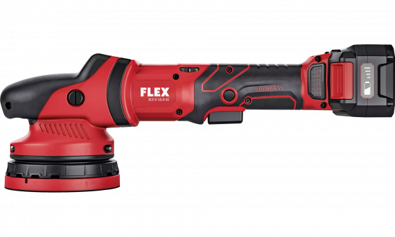 Фото FLEX XCE 8 125 18.0-EC/5.0 Set Аккумуляторная эксцентриковая полировальная машина 18,0 В