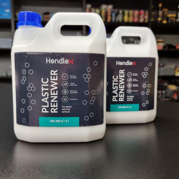 Фото HENDLEX PLASTIC RENEWER 2000 ml восстановление пластика , винила и резины