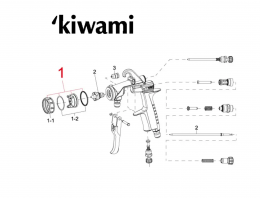 IWATA KIWAMI BELLARIA  Воздушная голова Анест Ивата Кивами4-BA4J