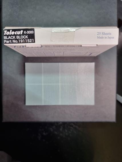 Фото KOVAX TOLECUT K 3000 шлифовальный листы 1/8 29 х 35 мм черные
