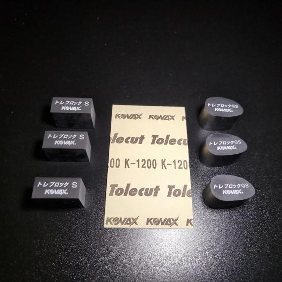 Фото KOVAX TOLECUT K 1200 шлифовальный листы 1/8 29 х 35 мм оранжевые