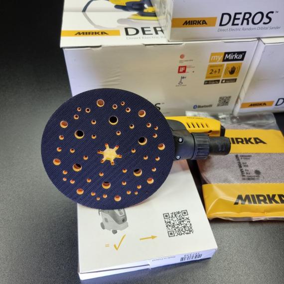 Фото Mirka DEROS 680CV 150mm Central Vacuum Orbit 8,0 (под заказ ) 1 месяц