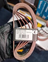 MIRKA FILE BELT CER P60 10 mm x 330 mm ленты к ленточной пневматической машинке  (5шт в упаковке )