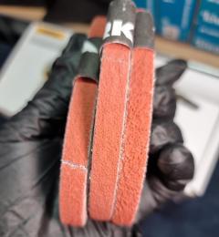 MIRKA FILE BELT CER P60 10 mm x 330 mm ленты к ленточной пневматической машинке  (5шт в упаковке )