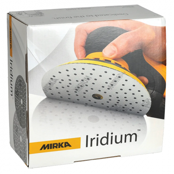 Фото MIRKA IRIDIUM  P80/120/240/320  Шлифовальные круги  150 мм, 121 отв.  1 шт.