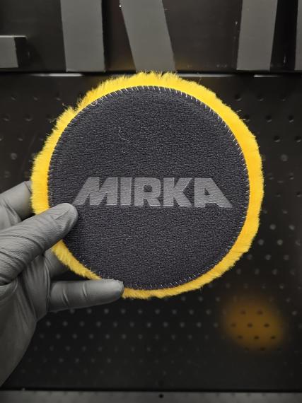 Фото MIRKA Полировальный диск Pro из овчины Ø125 мм
