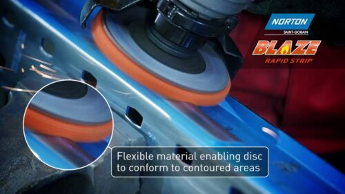 Фото Norton Blaze RS Ø115mm  Blaze RapidStrip універсальний зачистний диск