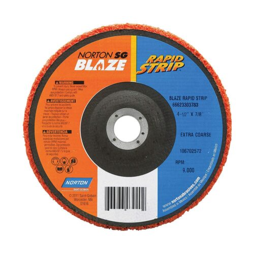 Фото Norton Blaze RS Ø115mm  Blaze RapidStrip універсальний зачистний диск