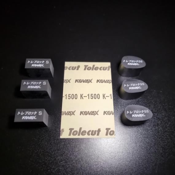 Фото KOVAX TOLECUT K 800 шлифовальный листы 1/8 29 х 35 мм желтые