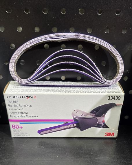 Фото 3M Шлифовальная лента 3M™ 786F Cubitron™ II 10*330мм 36+ / 60+ / 80+  5шт