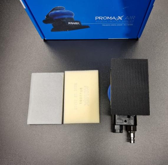 Фото KOVAX PROMA-X AIR ASSILEX/BUFLEX  70 х108мм пневматическая орбитальная шлифовальная машинка