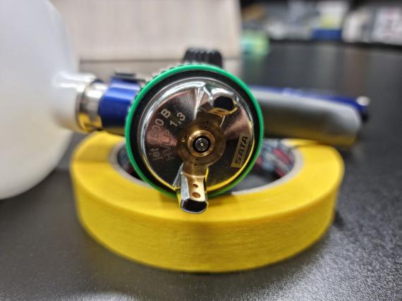 Фото SATA JET  1500 B HVLP 1.3 mm / 1.4 mm (в комплекте с многоразовым бачком)