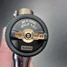 SATA jet X 5500 HVLP 1.2 мм/ 1.3 мм / 1.4мм с 2 одноразовыми бачками
