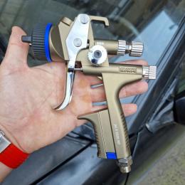SATA jet X 5500 Rp DIGITAL 1.3 мм / 1.4мм с встроенным манометром и двумя одноразовыми бачками