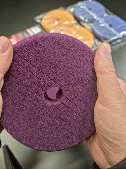 Фото SCHOLL Neo Spider Pad 145mm доводочный (2 шаг ) круг полировальный  , purple