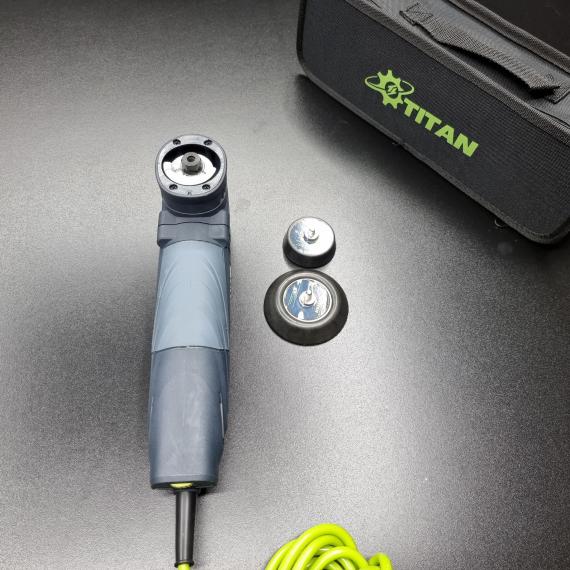 Фото TITAN TDA75  Ротационно-эксцентриковая полировальная машина 12mm