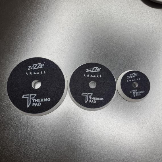 Фото ZVIZZER Ø125/135  THERMO PAD GREY ( ТВЕРДИЙ )  перший крок